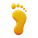 脚表情符号 icon