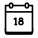 Calendrier 18 icon