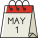 1st May icon