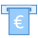 Insertar dinero en euros icon