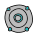 Round Digital Speaker icon