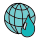 Waterdrop Globe Common icon