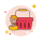 Red Shopping Basket icon