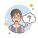 Short Hair Lady Question Mark icon