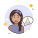 소녀와 화학 시험관 icon
