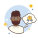 Man With Beard Medal icon