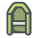 녹색 고무 보트 icon