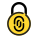 Fingerprint Padlock icon
