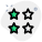 Four star rating for excellent performance in a specific role icon