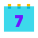 Calendrier 7 icon