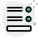 Representation of analytical in depth research information icon