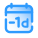 1 día menos icon