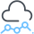 구름 선 차트 icon