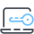 Laptop-Schlüssel icon