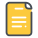 Желтый файл icon