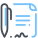 문서 서명 icon