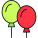 Balloons icon