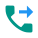 Outgoing Call icon