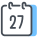 Calendar 27 icon