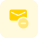 Delete email message icon