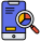 Mobile research icon