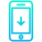 Smartphone Download icon