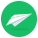 Avião de papel icon