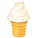 emoji de sorvete suave icon