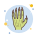 mão assustadora icon