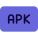 APK file standard for installing programs on Android OS icon