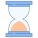 Sanduhr Sand unten icon