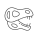 Dinosaur Skull icon