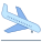 Avião pousando icon