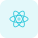 React a JavaScript library for building user interfaces icon