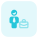 Job website for joining the workforce layout icon