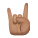 Sign Of The Horns Medium Skin Tone icon