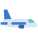 externe-flugzeug-fahrzeuge-flach-flach-saftiger-fisch icon