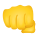 emoji de punho que se aproxima icon