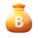 Money Bag Bitcoin icon