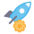 Flying Rocket icon