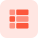 Column made for numbering format template layout icon