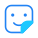 스티커 사각형 icon