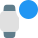 Advance smartwatch with record button control on screen icon