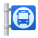 公交车站表情符号 icon