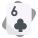 38 Six of Clubs icon