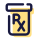 Bote de píldoras de prescripción icon