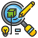 Magnifying icon