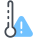 peligro de alta temperatura icon