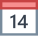 Calendrier 14 icon