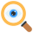 외부 검색-눈-gdpr-플랫-vol-2-벡터slab icon